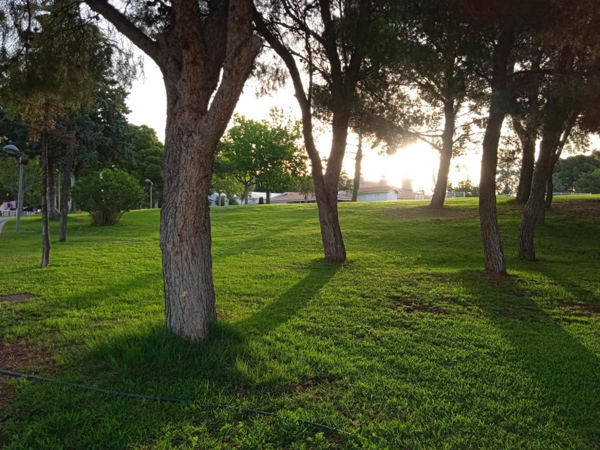 Bungalows Zaragoza Camping Buitenkant foto